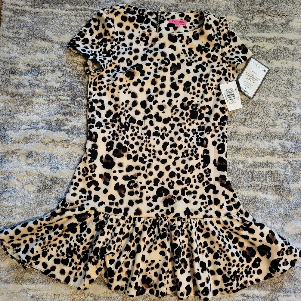 Betsey Johnson Women's Scuba Ruffle-Hem Dress - Picture 3 of 9